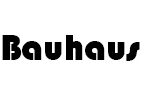 Schriftart Bauhaus