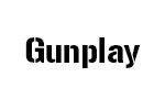 Schriftart Gunplay